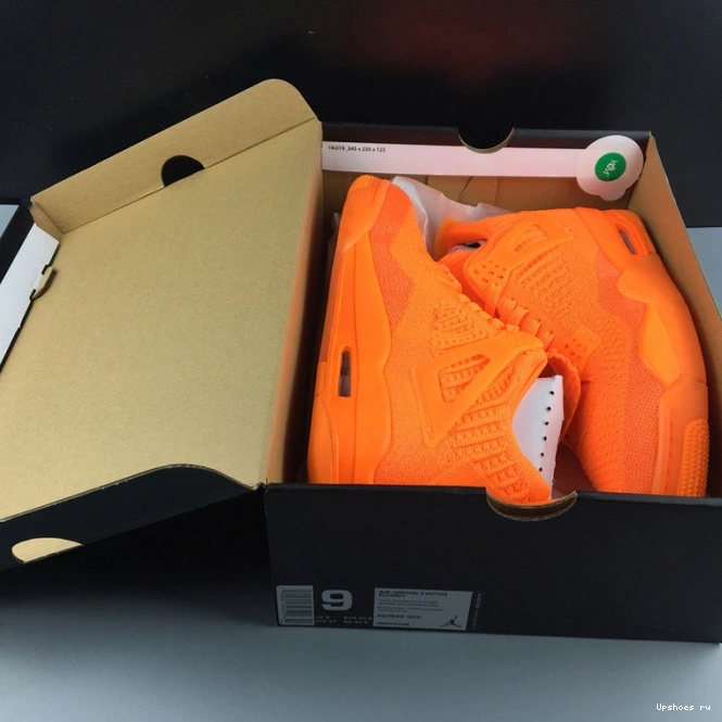 AQ3559-800 JORDAN AIR ORANGE” FLYKNIT “TOTAL 4 0112